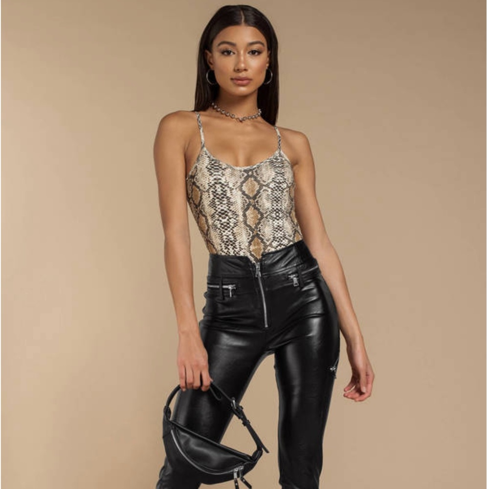 Animal Instinct Snake Skin Bodysuit